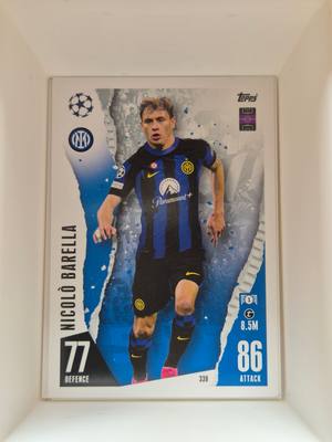 Nicolò Barella – Inter Milan – Topps Match Attax UCL 2022/23 #339 – Inter Milan – Match Attax – 2022/23 gyűjtői kártya