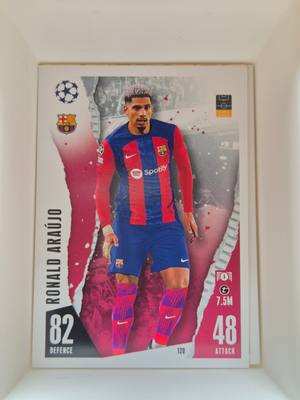 Ronald Araújo – Barcelona – Topps Match Attax UEFA Champions League 2022/23 #120 – FC Barcelona – Match Attax – 2022/23 gyűjtői kártya