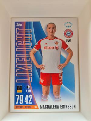 Magdalena Eriksson – FC Bayern München – Topps Match Attax 2023/24 Limelight #165 – FC Bayern München – Match Attax – 2023/24 gyűjtői kártya
