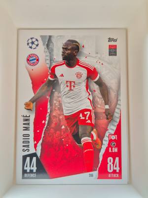 Sadio Mané – FC Bayern München – Topps Match Attax 2022/23 #206 – FC Bayern München – Match Attax – 2022/23 gyűjtői kártya