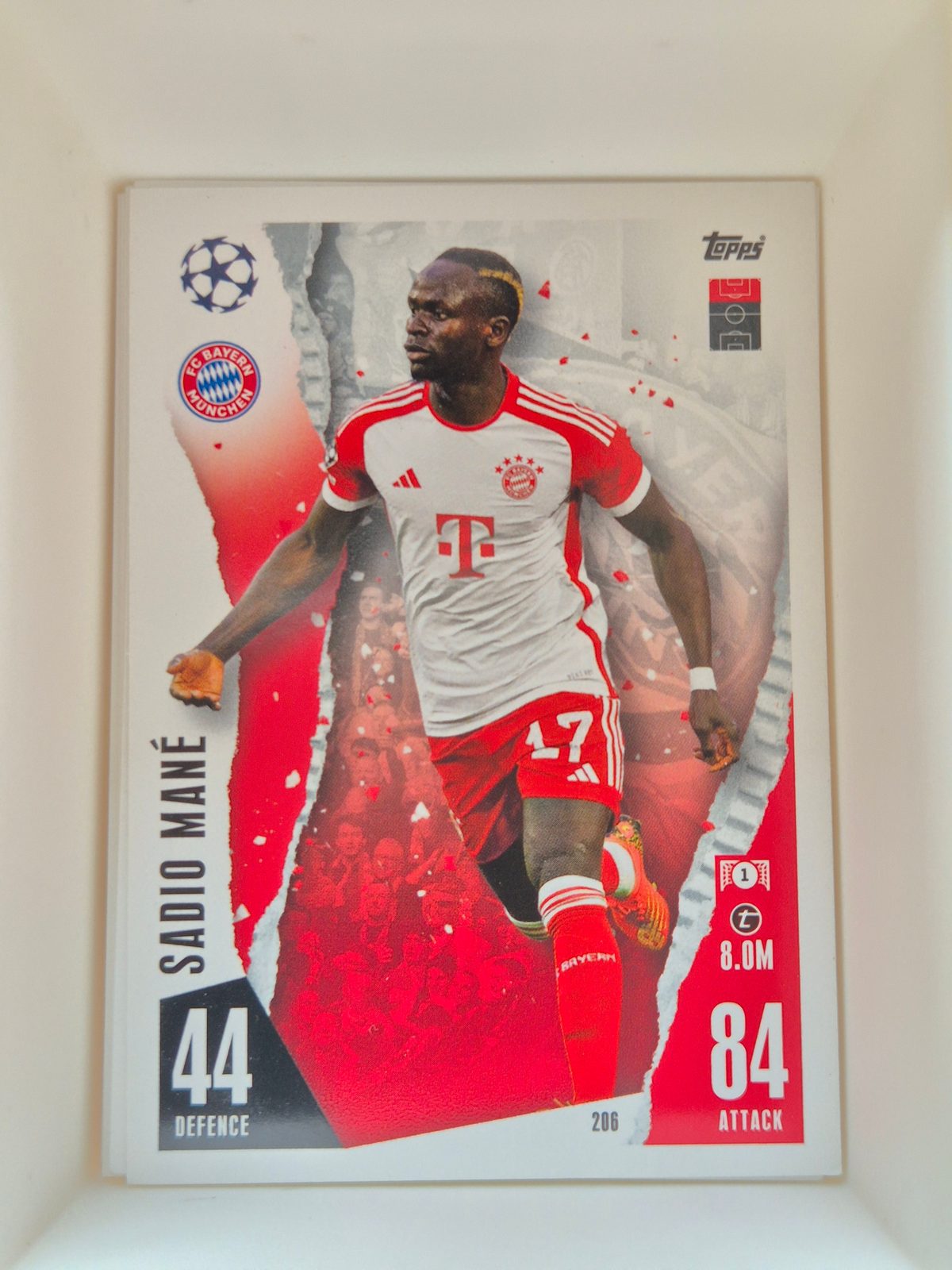 Sadio Mané – FC Bayern München – Topps Match Attax 2023/24 #206