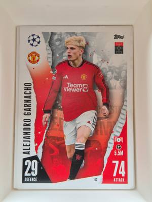 Alejandro Garnacho – Manchester United – Topps Match Attax UEFA Champions League #62 Base – Manchester United – Match Attax gyűjtői kártya