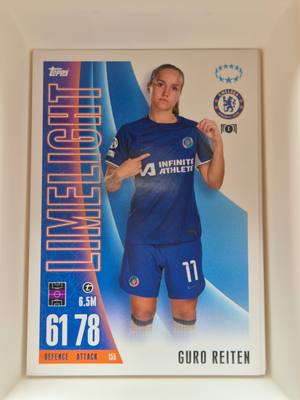 Guro Reiten – Chelsea – Topps UEFA Women's Champions League Limelight #155 – Chelsea – Limelight gyűjtői kártya