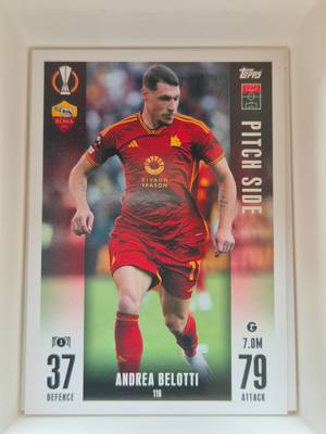 Andrea Belotti – AS Roma – Topps Match Attax UEFA Europa League Pitch Side #116 – AS Roma – Pitch Side gyűjtői kártya