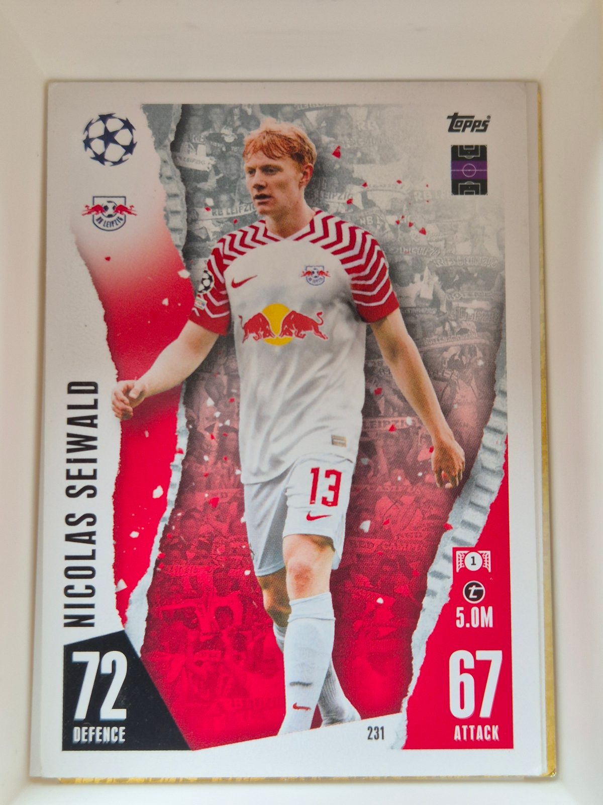 Nicolas Seiwald – RB Leipzig – Topps UEFA Champions League #231