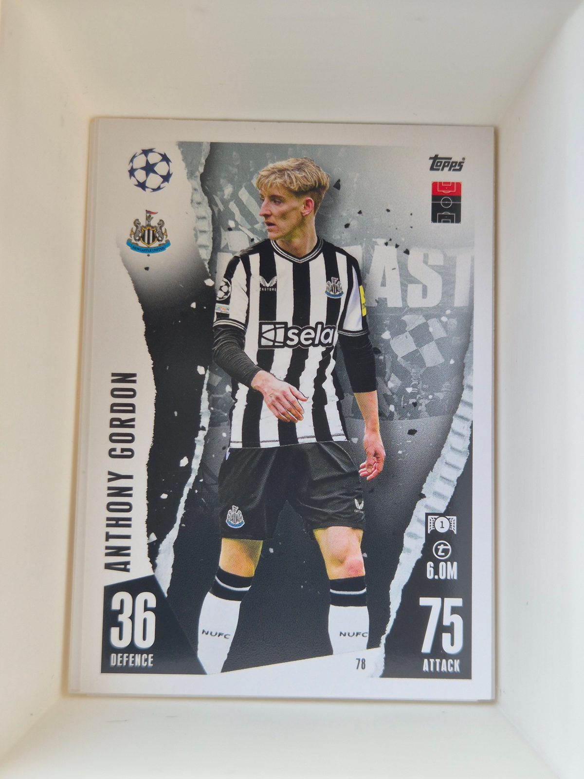 Anthony Gordon – Newcastle United – Topps Match Attax 2023/24
