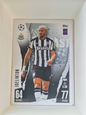 Joelinton – Newcastle United – Topps Match Attax 2023/24 – Newcastle United – Match Attax – 2023/24 gyűjtői kártya