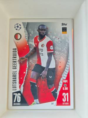 Lutsharel Geertruida – Feyenoord Rotterdam – Topps Match Attax UEFA Champions League #247 Base – Feyenoord – Match Attax gyűjtői kártya