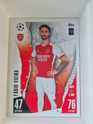 Fábio Vieira – Arsenal – Topps Match Attax UEFA Champions League 2022/23 #38 – Arsenal – Match Attax – 2022/23 gyűjtői kártya