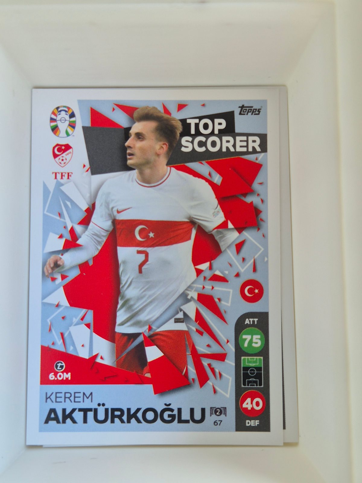 Kerem Aktürkoğlu – TFF – Topps TOP SCORER UEFA Euro