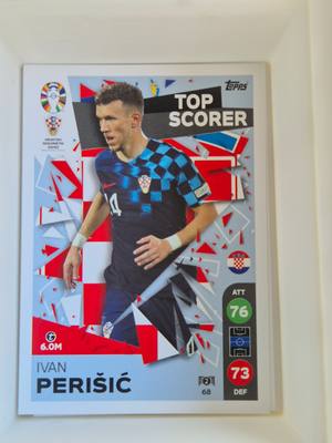 Ivan Perišić – Croatia – Topps UEFA Euro 2024 Top Scorer #2 – Horvát válogatott – Top Scorer – 2024 gyűjtői kártya