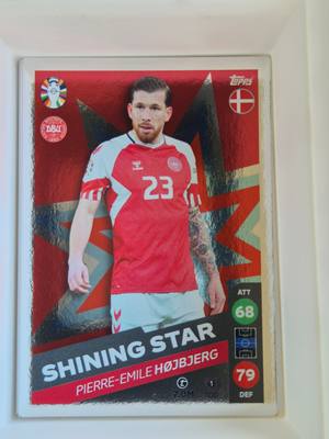 Pierre-Emile Højbjerg – Denmark – Topps UEFA EURO 2020 Official Sticker Collection #1 – Dán válogatott – Official Sticker Collection – 2020/21 gyűjtői kártya