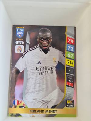 Ferland Mendy – Real Madrid – Panini FIFA 365 Core #303 Base – Real Madrid – Core gyűjtői kártya
