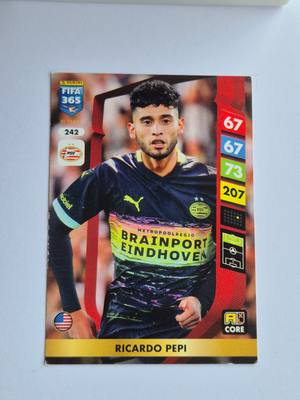 Ricardo Pepi – PSV – Panini FIFA 365 2023/24 #242 Core – PSV Eindhoven – Core – 2023/24 gyűjtői kártya