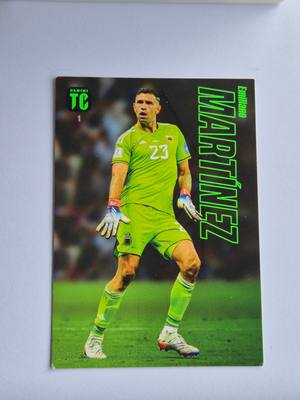 Emiliano Martínez – Argentina – Panini Top Class #1 – Argentin válogatott gyűjtői kártya
