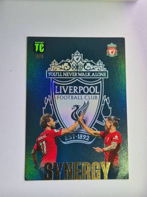 Mohamed Salah & Darwin Núñez – Liverpool – Panini Top Class 2022/23 #223 Synergy – Liverpool – Synergy – 2022/23 gyűjtői kártya