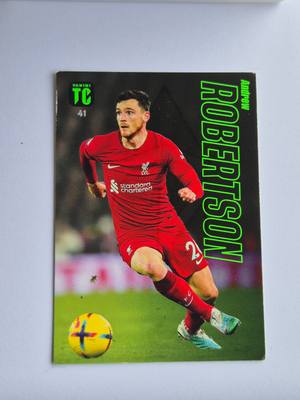 Andrew Robertson – Liverpool FC – Panini Top Class #41 Base – Liverpool gyűjtői kártya