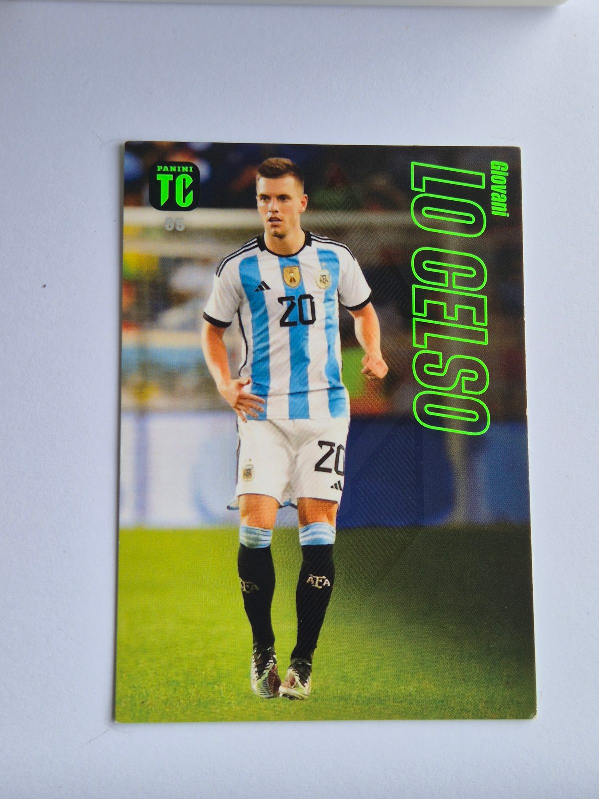 Giovanni Lo Celso – Argentina – Panini Top Class #65