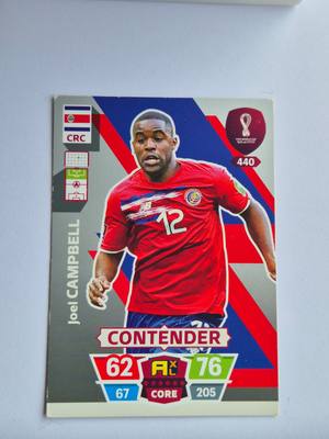 Joel Campbell – Costa Rica – FIFA World Cup Qatar 2022 Adrenalyn XL #440 – Costa Rica-i válogatott – Adrenalyn XL – 2022 gyűjtői kártya