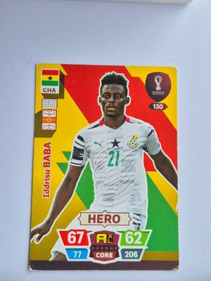 Iddrisu Baba – Ghana – FIFA World Cup Qatar 2022 Adrenalyn XL Hero #130 – Ghánai válogatott – Adrenalyn XL – 2022 gyűjtői kártya