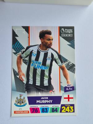 Jacob Murphy – Newcastle United – Premier League Adrenalyn XL 2023/24 #271 – Newcastle United – Adrenalyn XL gyűjtői kártya