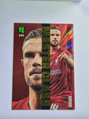 Jordan Henderson - Liverpool FC - Panini Top Class Master Class #243 – Liverpool – Top Class gyűjtői kártya