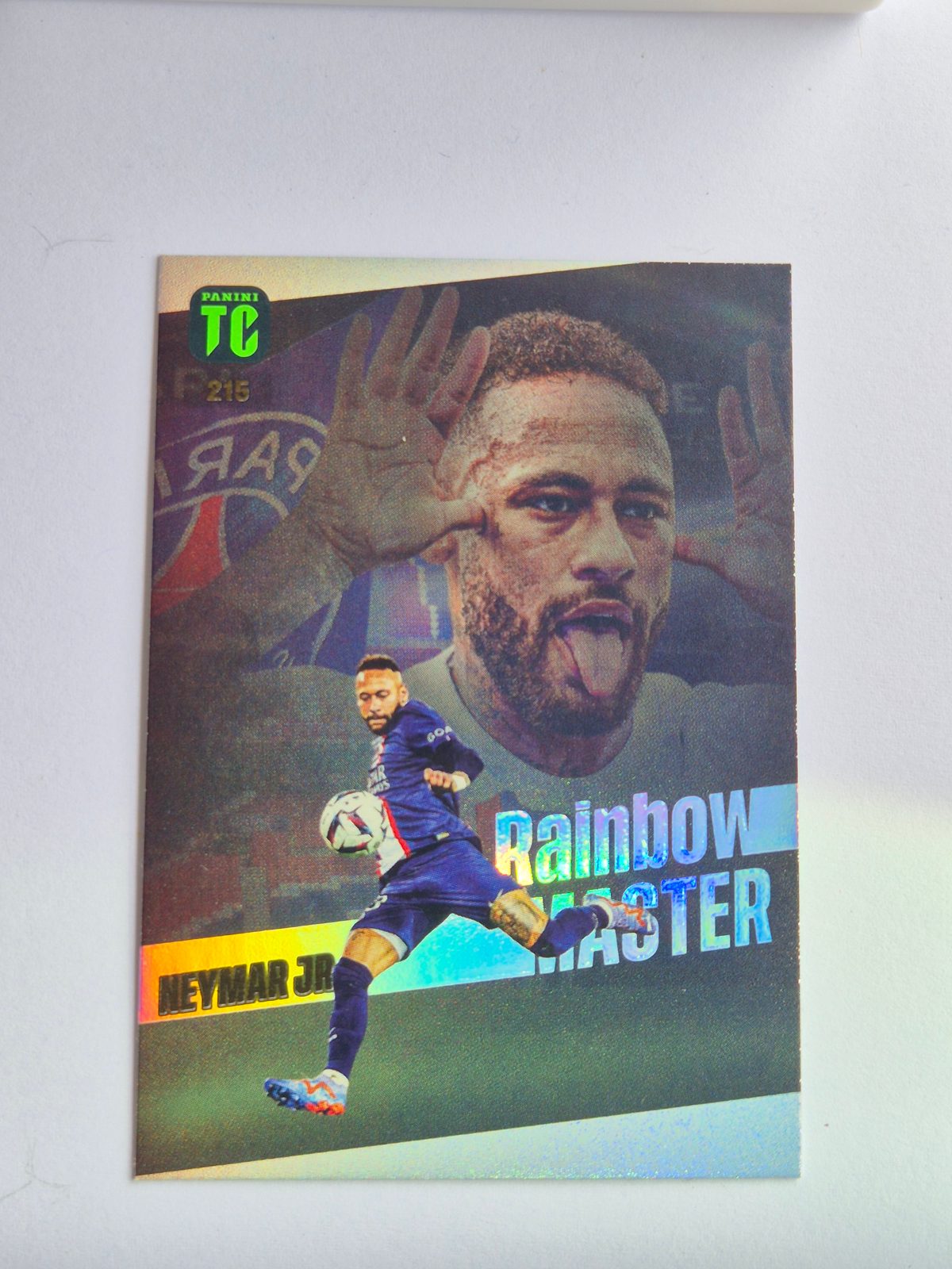 Neymar Jr - Paris Saint-Germain - Panini Top Class Rainbow Master #215