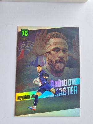 Neymar Jr - Paris Saint-Germain - Panini Top-Class Rainbow Master #216 – Paris Saint-Germain – Top-Class gyűjtői kártya