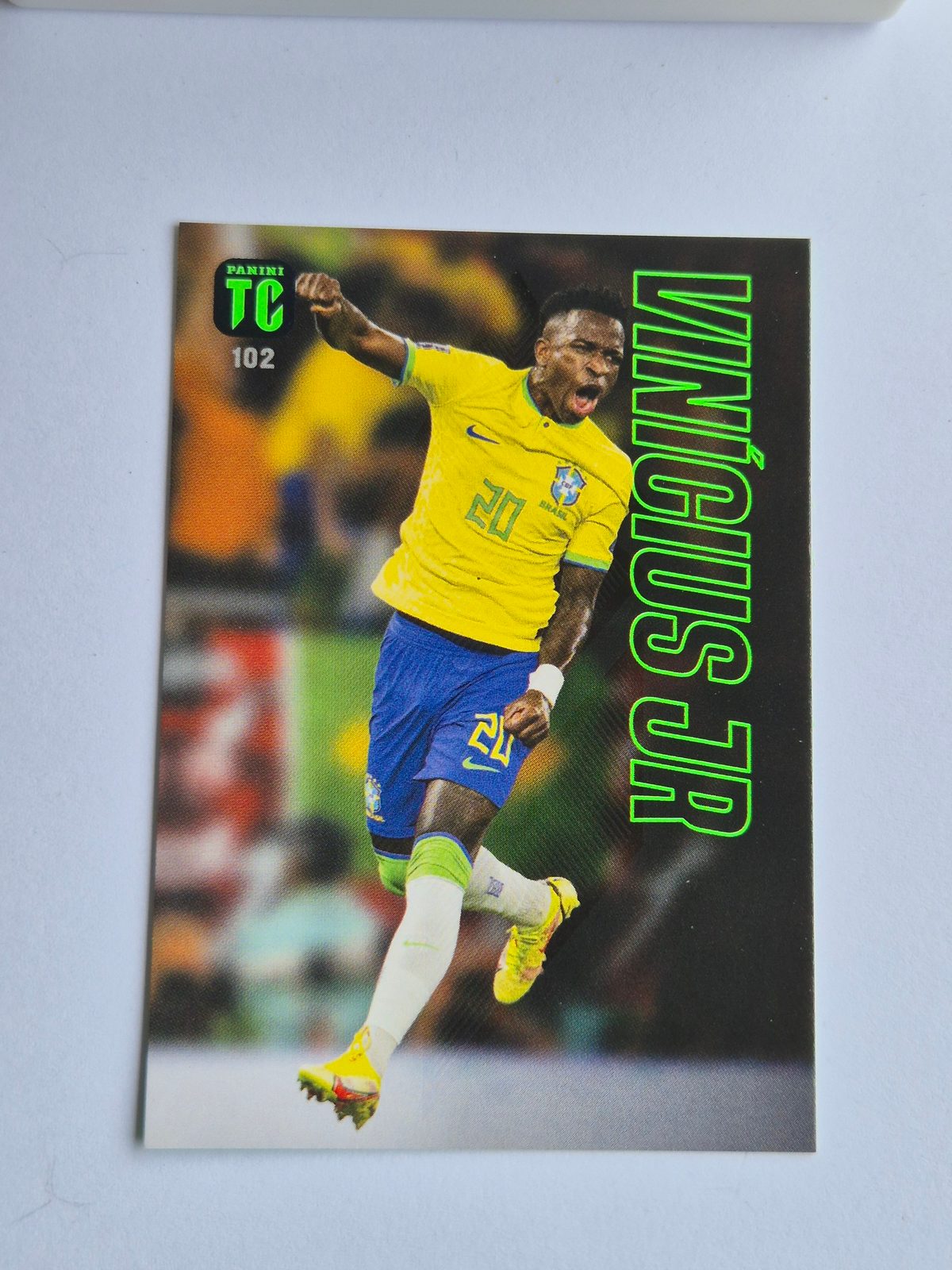 Vinícius Jr – Brazília – Panini Top Class #102 Base