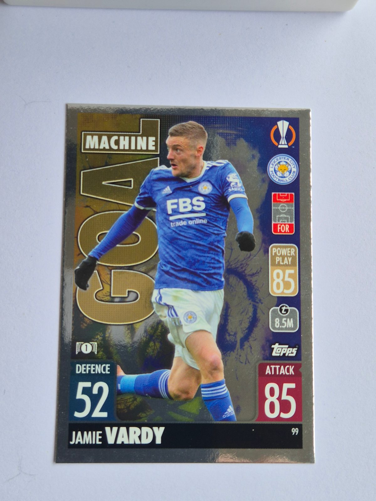 Jamie Vardy – Leicester City – Topps Match Attax 2023/24 #99