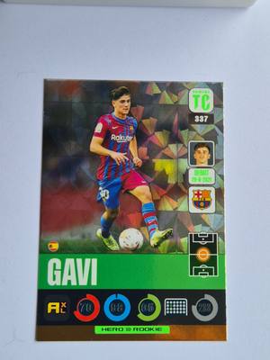 Gavi – FC Barcelona – Panini Adrenalyn XL 2021/22 #337 Hero Rookie – FC Barcelona – Hero Rookie – 2021/22 gyűjtői kártya
