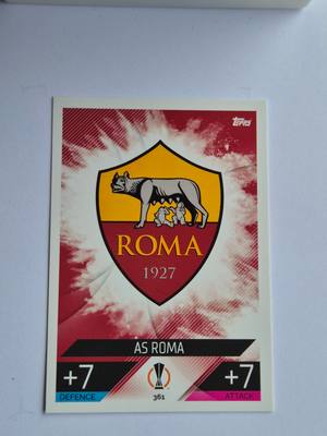 AS Roma – Topps Match Attax UEFA Europa League #361 – AS Roma – Match Attax gyűjtői kártya