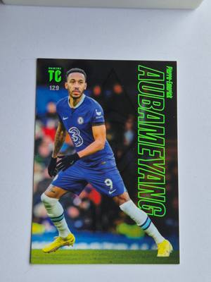 Pierre-Emerick Aubameyang – Chelsea – Panini TC 2023/24 #129 – Chelsea – TC gyűjtői kártya
