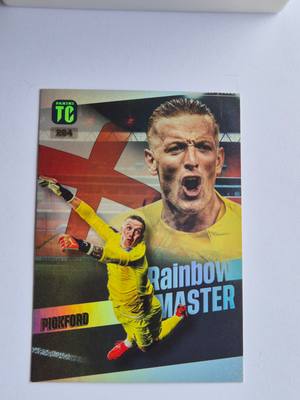 Jordan Pickford – England – Panini Top Class #204 Rainbow Master – Angol válogatott – Rainbow Master gyűjtői kártya