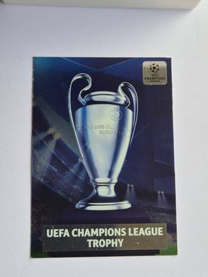 UEFA Champions League Trophy Card gyűjtői kártya